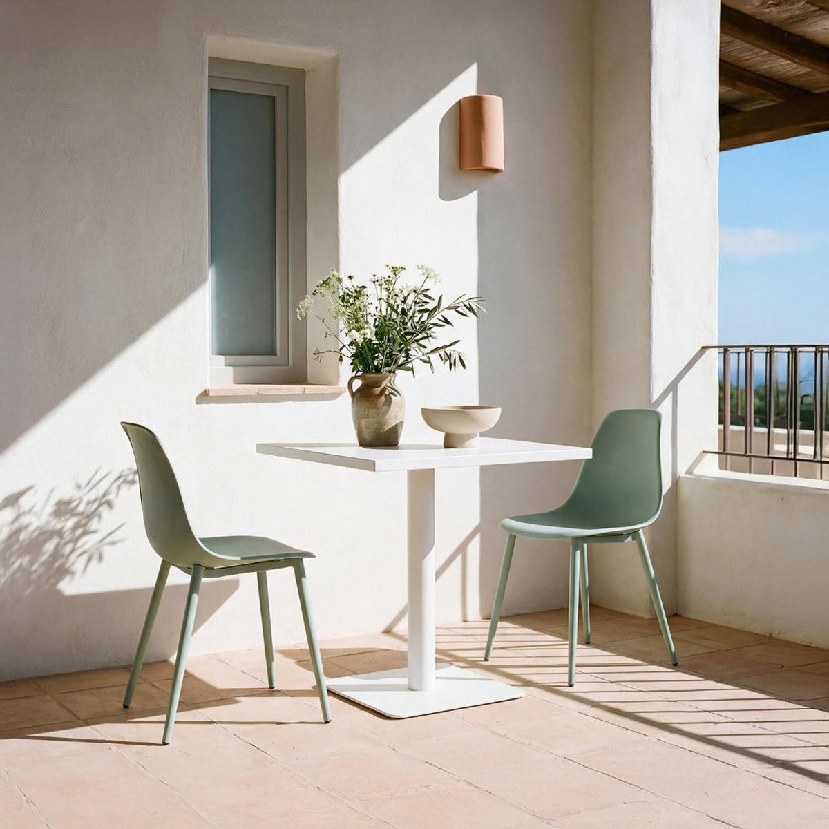 ESSZIMMERSTUHL Nina Grün 45 cm x 80 cm 6er-Set - Grün, Kunststoff (45/80/53cm) - Klast Home