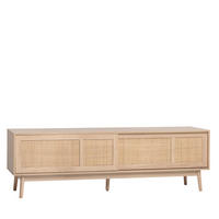 TV-ELEMENT Ikigai Natürlich 180 cm x 56 cm - Naturfarben, Holzwerkstoff (180/56/40cm)