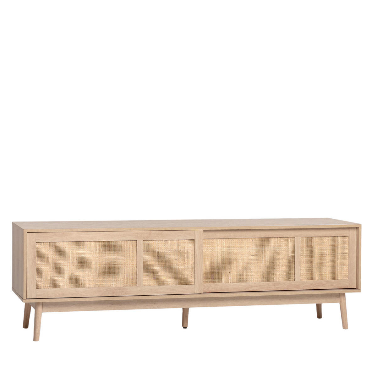 TV-ELEMENT Ikigai Natürlich 180 cm x 56 cm - Naturfarben, Holzwerkstoff (180/56/40cm)