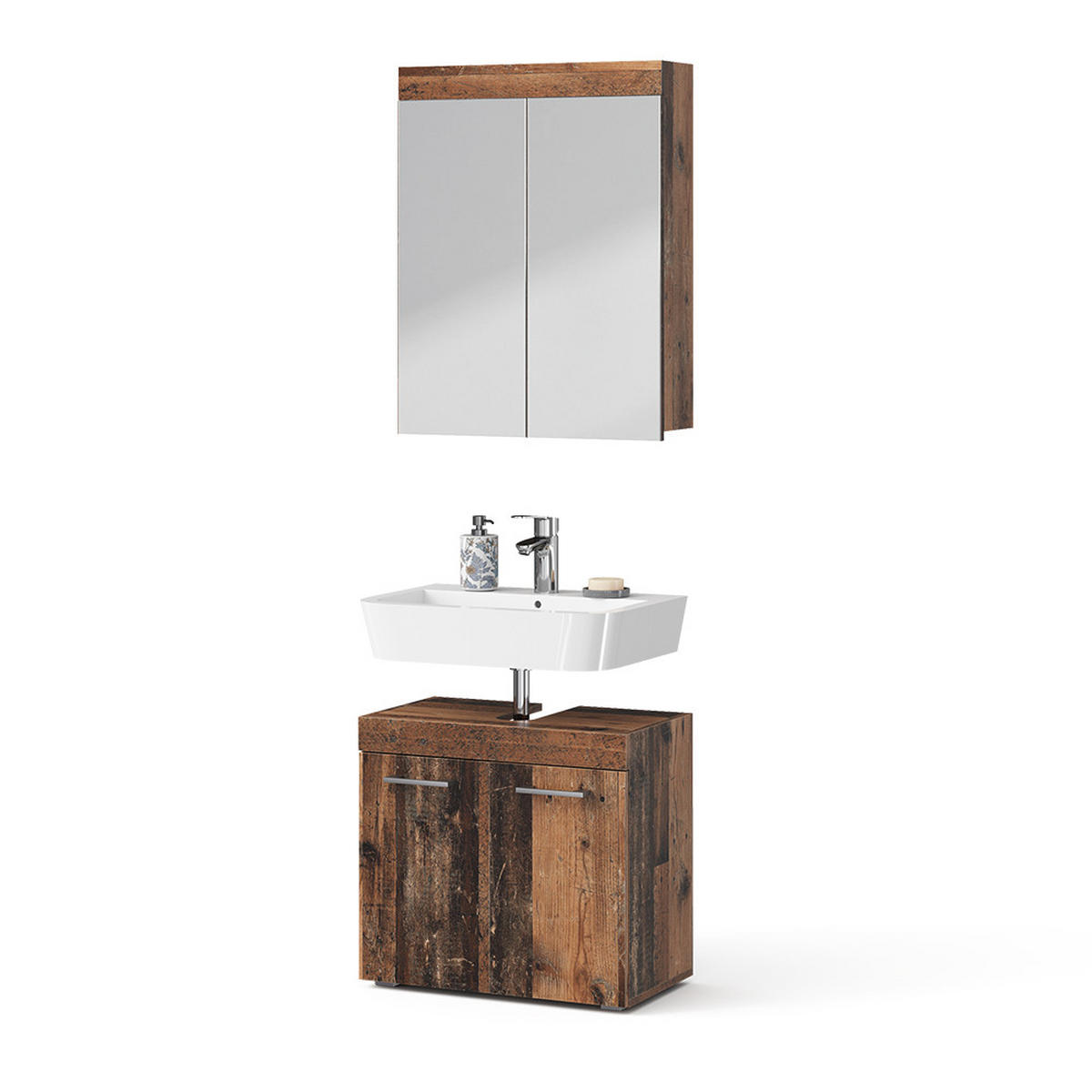 KOUPELNOVÝ NÁBYTEK Luna Oldstyle - hnědá, kompozitní dřevo (60/56/34cm) - Vicco