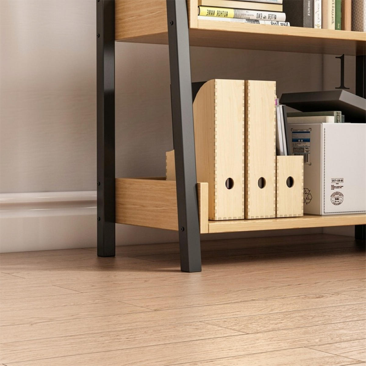 BÜCHERREGAL, braun, 63/158/30 cm - Braun, Holzwerkstoff (63/158/30cm)