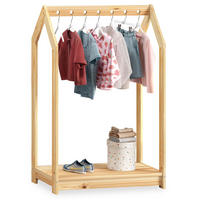 KINDER KLEIDERSTÄNDER SALLY natur - Naturfarben, Holz (78/118/42cm) - IDIMEX