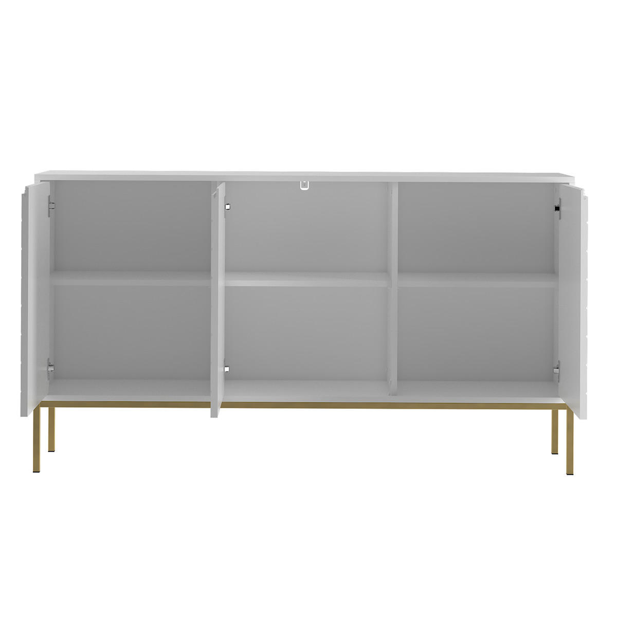 SIDEBOARD Daria Weiß - Weiß, Holzwerkstoff (151/103/39cm) - Petits-meubles