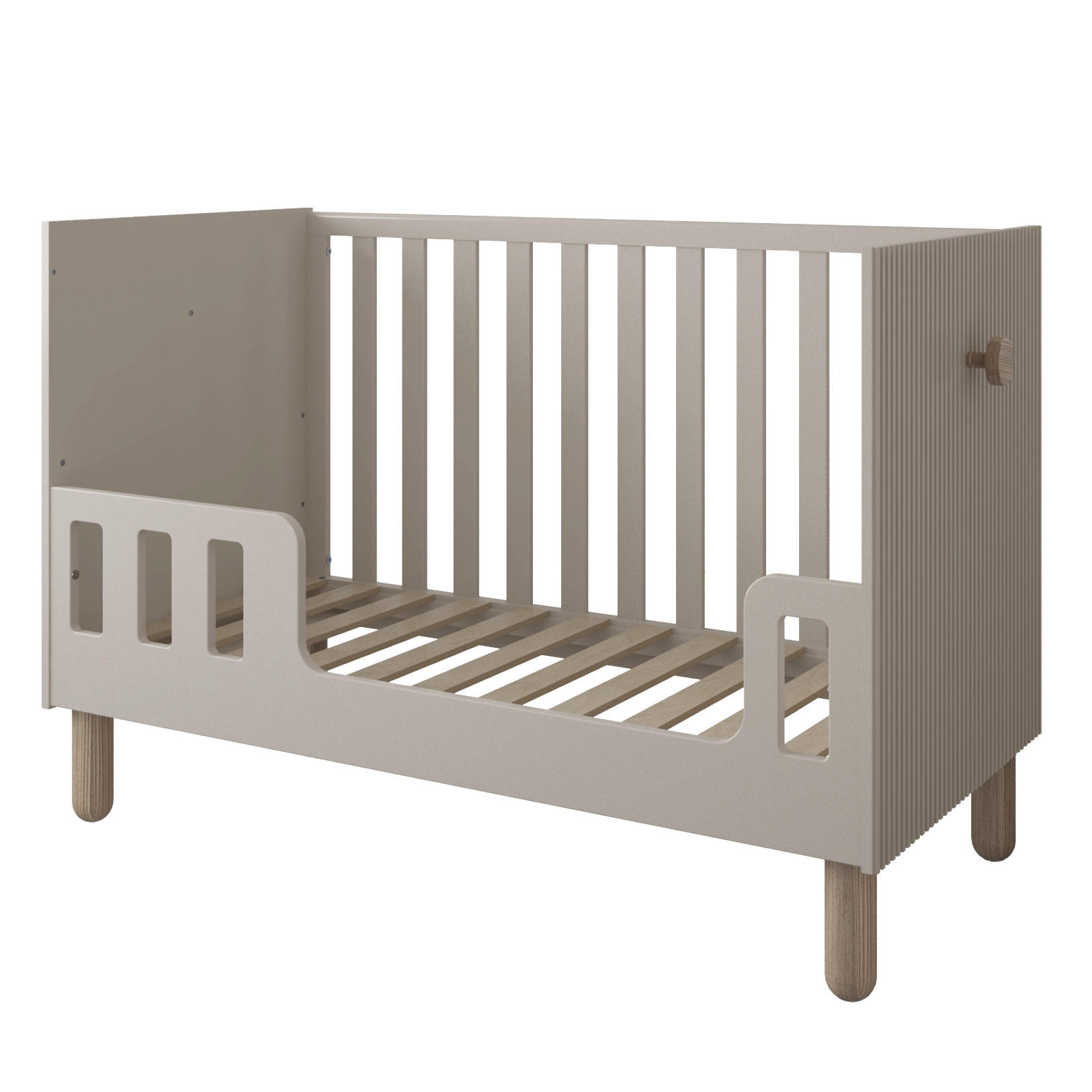 GITTERBETT Bebella - Beige, Naturmaterialien - kiki design