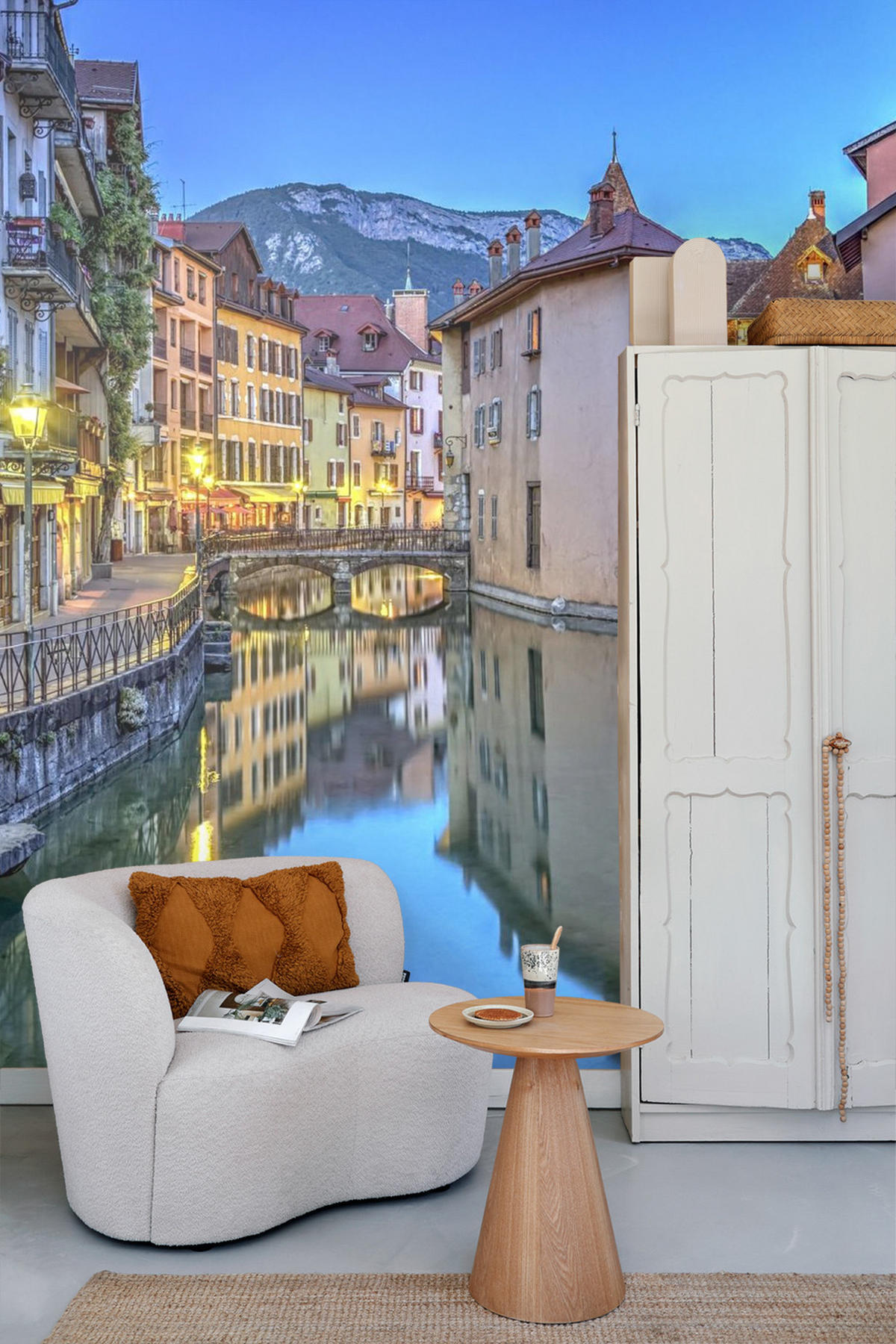FOTOTAPETE Stadtblick 375 x 270 cm - Multicolor, Papier (375/270cm) - Sanders & Sanders