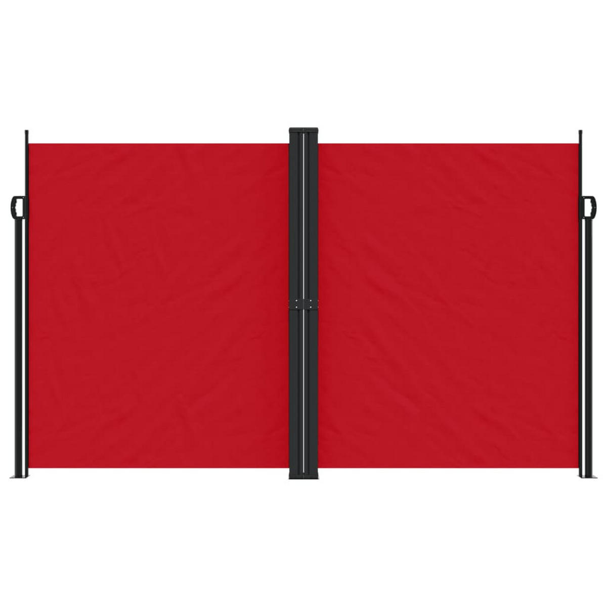 SEITENMARKISE Ausziehbar Rot 200x1200 cm - Rot, Textil (1200/200/1200cm) - furnicato