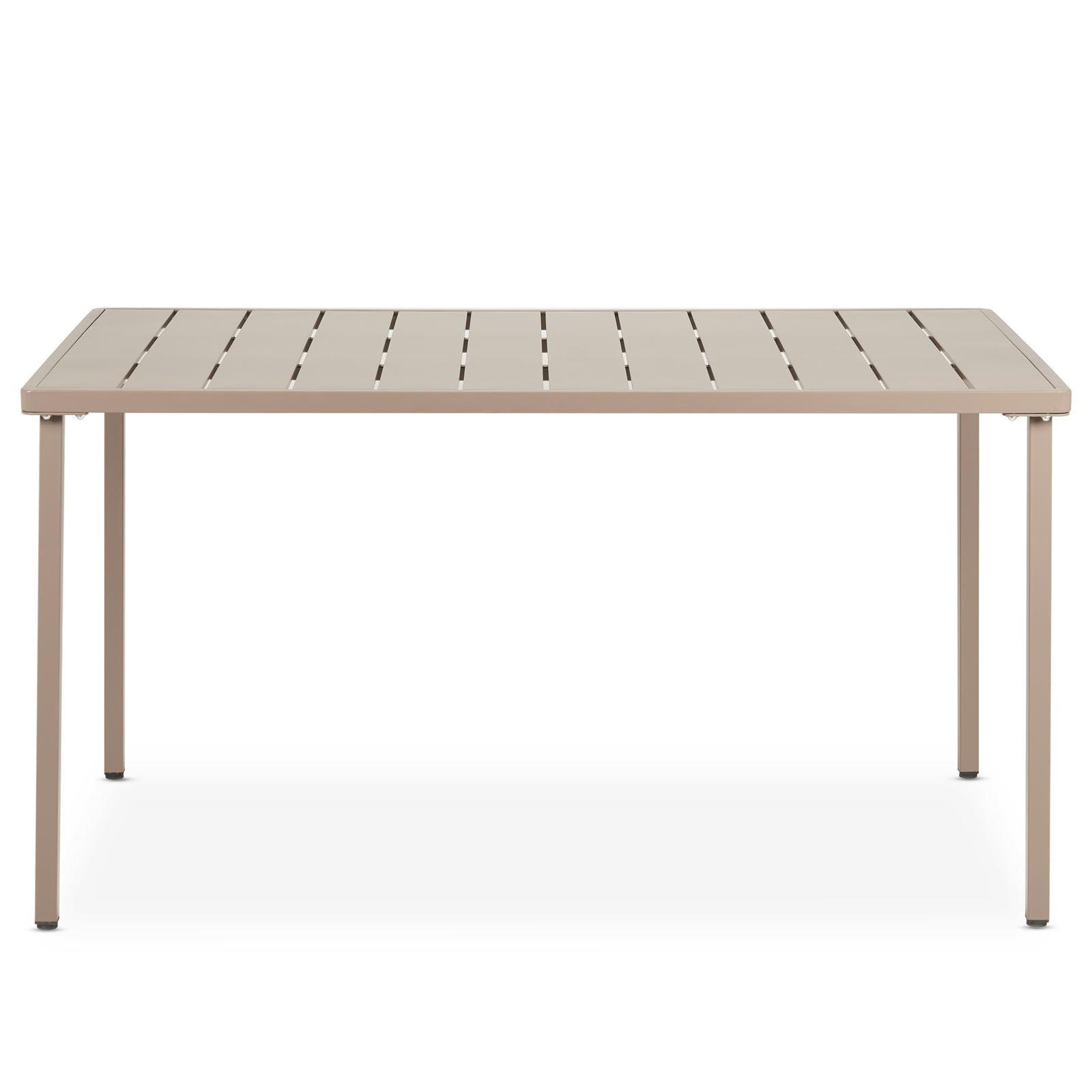 Idimex Gartentisch Champagner 140x75x80 cm