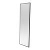 TÜRSPIEGEL Lesina - Schwarz, Metall (37/120/2cm) - [en.casa]