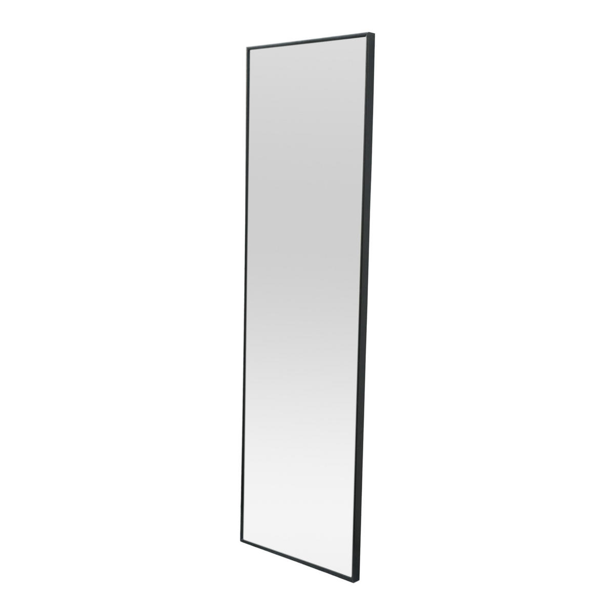 TÜRSPIEGEL Lesina - Schwarz, Metall (37/120/2cm) - [en.casa]