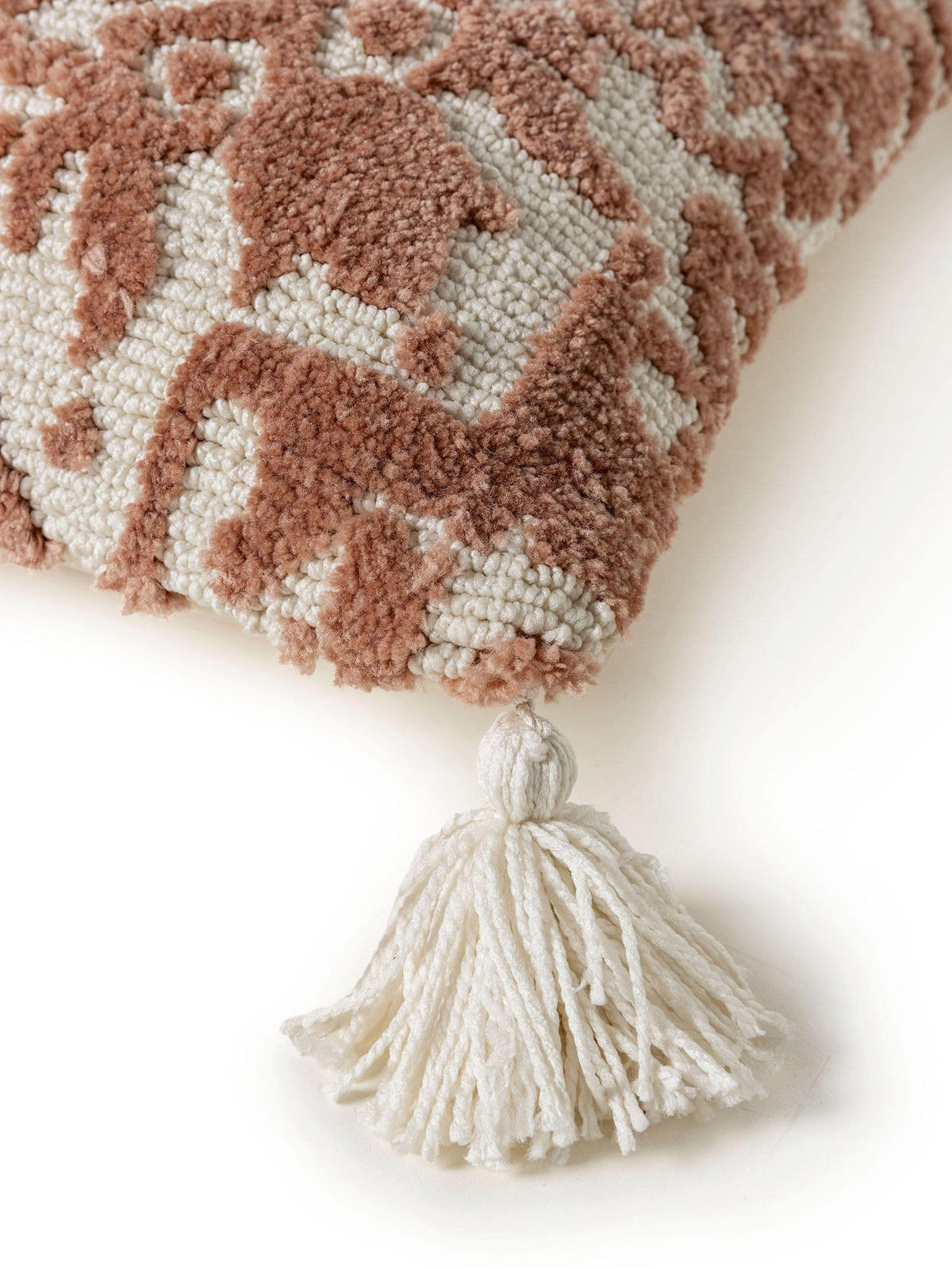 KISSENBEZUG Elias Terracotta 45x45 cm - Terra cotta, Textil (45/45cm) - benuta Nest