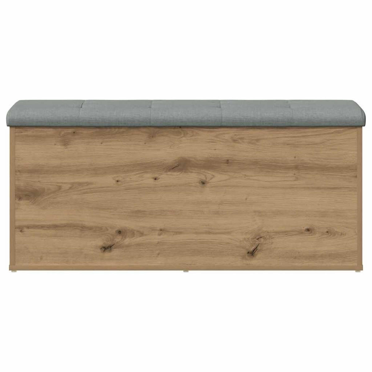 AUFBEWAHRUNGSBANK Artisan-Eiche 102/42/45 Cm Holzwerkstoff - Braun, Holzwerkstoff (42/45/102cm) - vidaXL