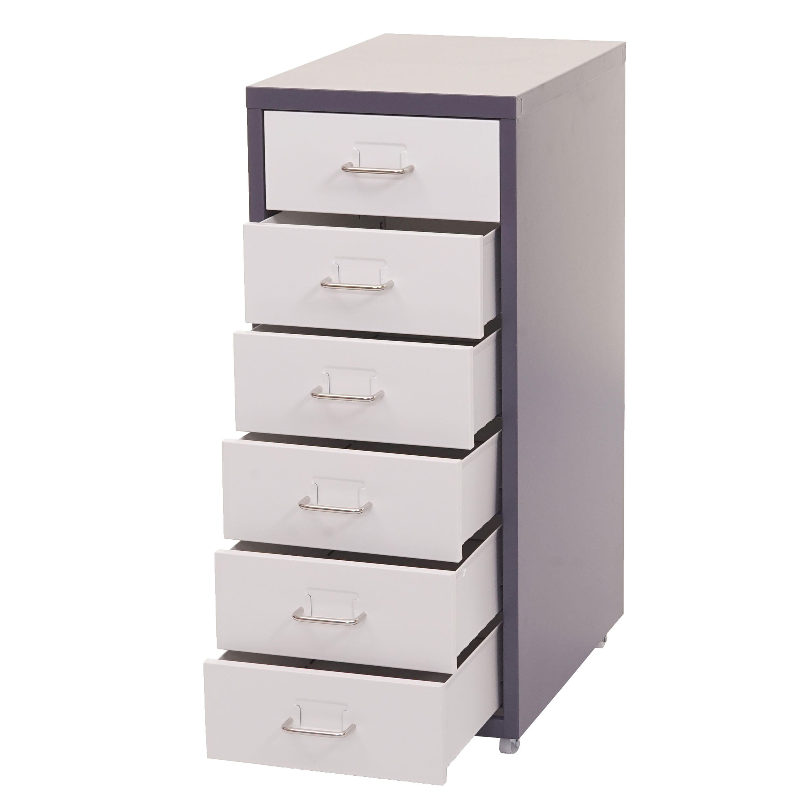 Proregal Rollcontainer Dunkelgrau 28x69x41 cm