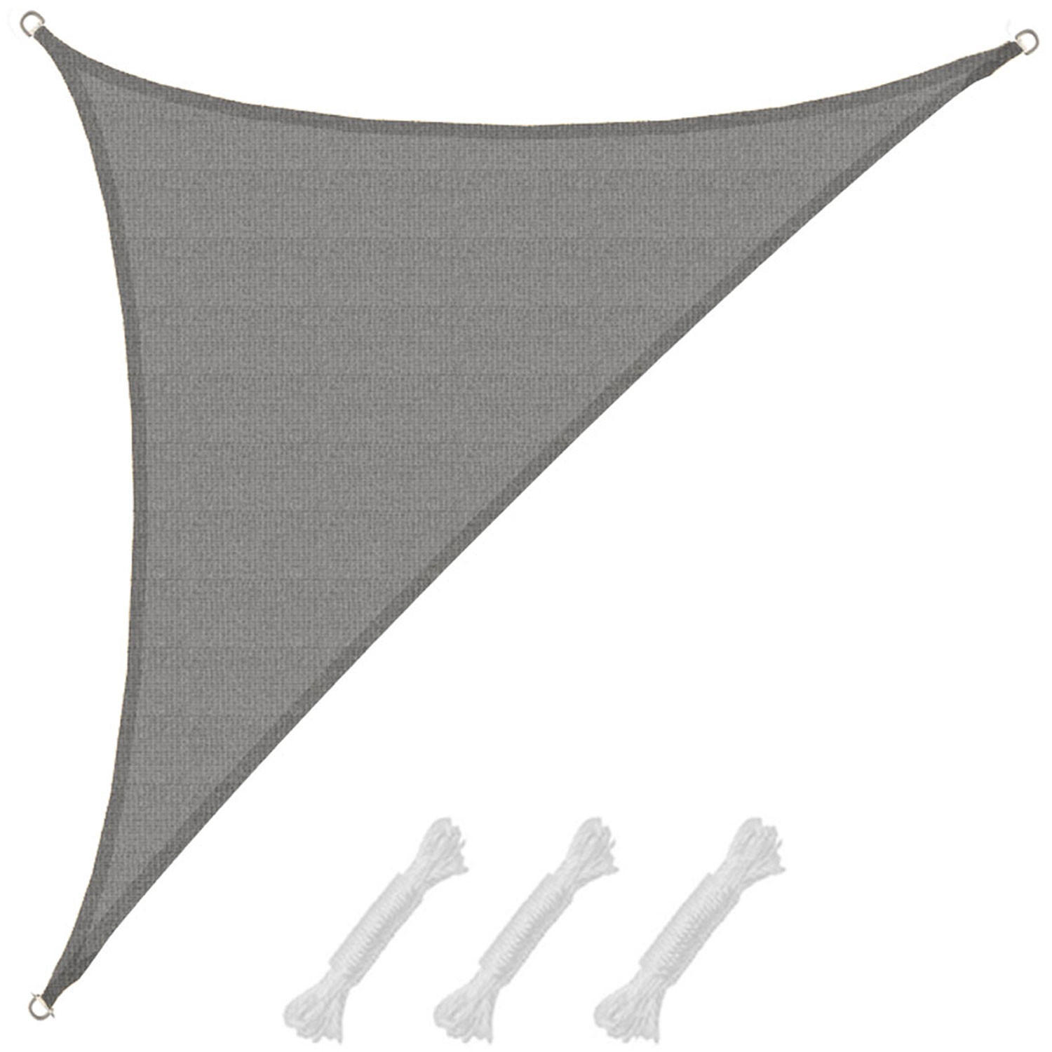 SONNENSEGEL Luftdurchlässig 600/420 cm Beige - Grau, Kunststoff (420/600cm) - Amanka
