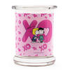 DUFTKERZE Peanuts - Rosa, Naturmaterialien/Glas (11.5cm)