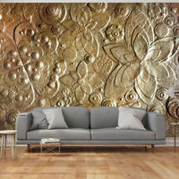 VLIESTAPETE Gold 250/175 cm - Goldfarben, Textil (250/1cm) - KUNSTLOFT