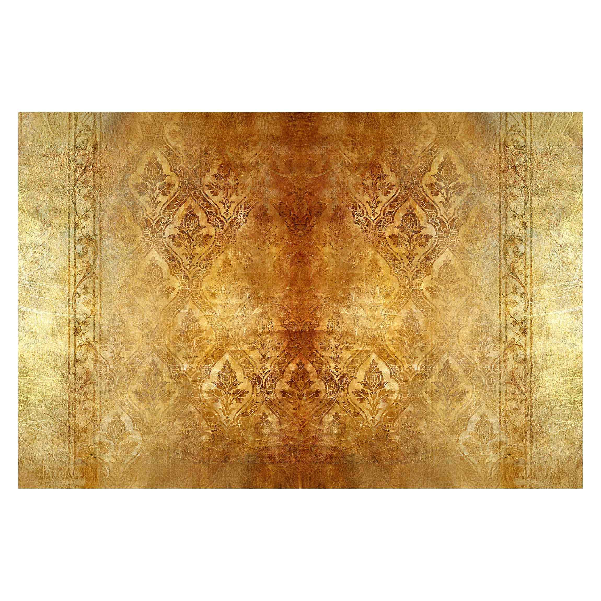 Bilderwelten Fototapete Gold 384x255 cm