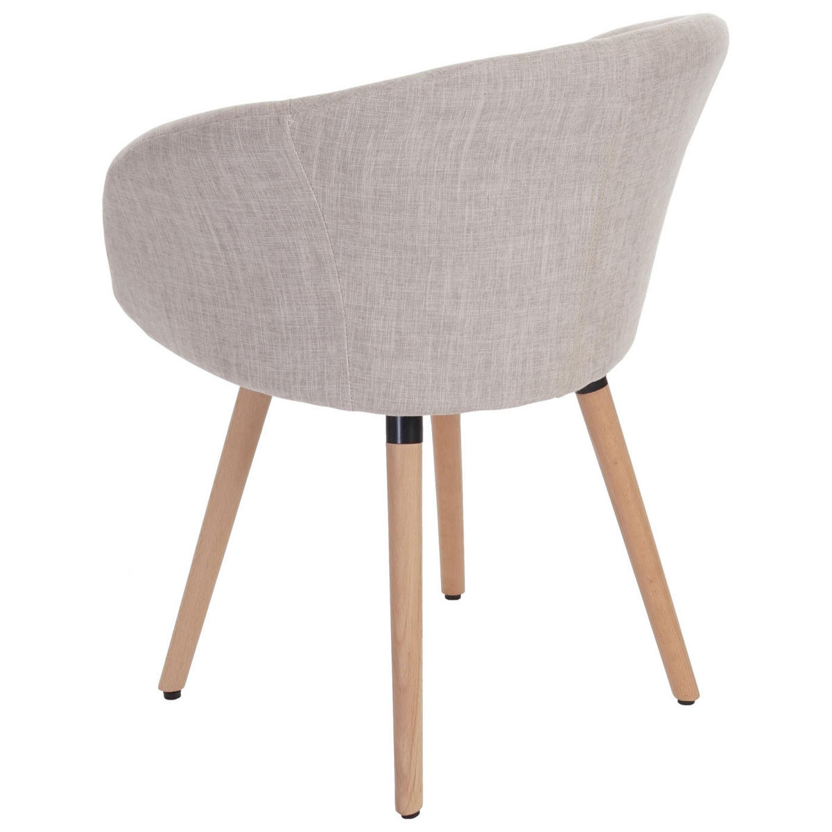 ESSZIMMERSTUHL Beige, Grau 6er-Set - Beige/Grau, Textil (61/80/56cm) - MCW