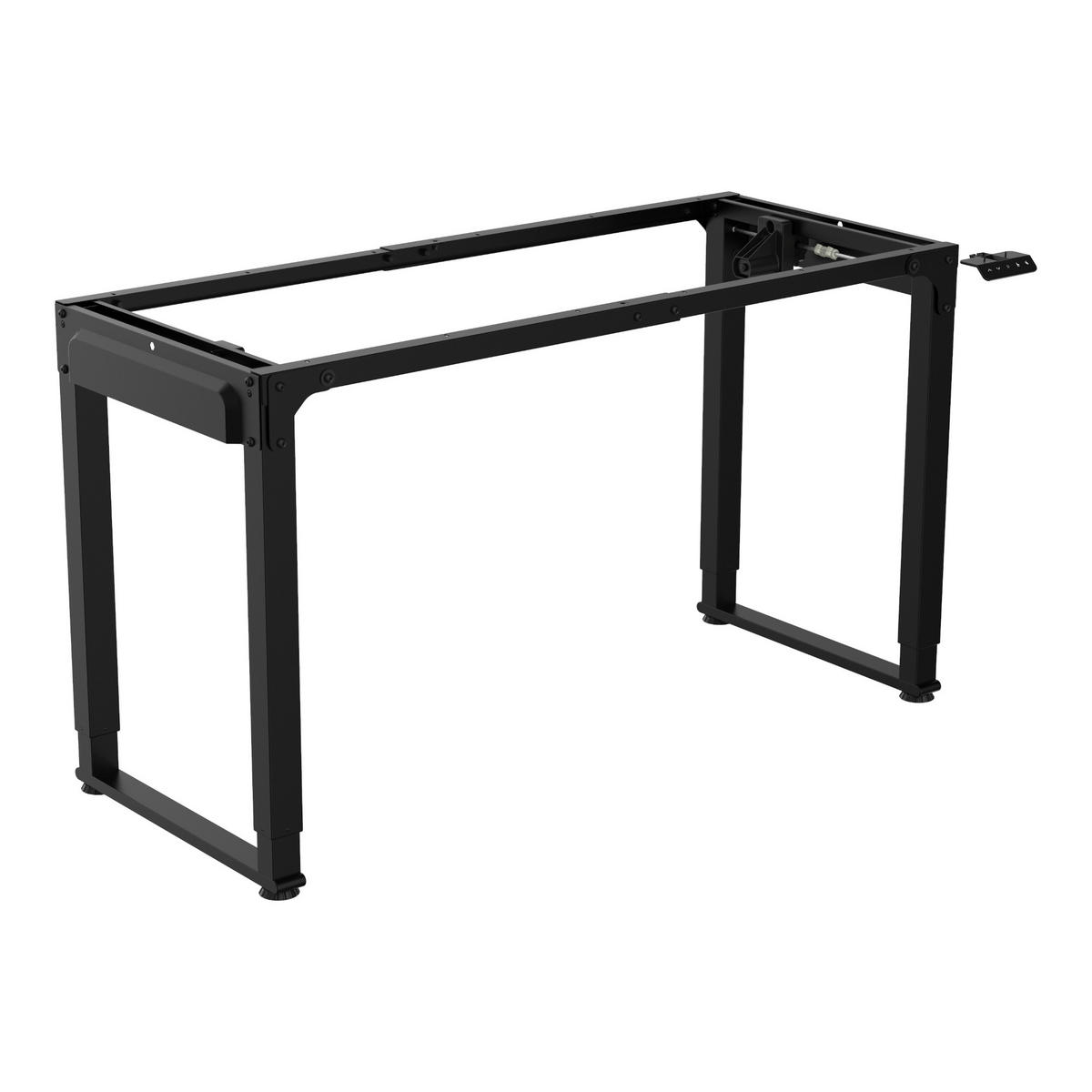 TISCHGESTELL Kirkkonummi - Schwarz, Metall (135/55/70cm) - pro.tec