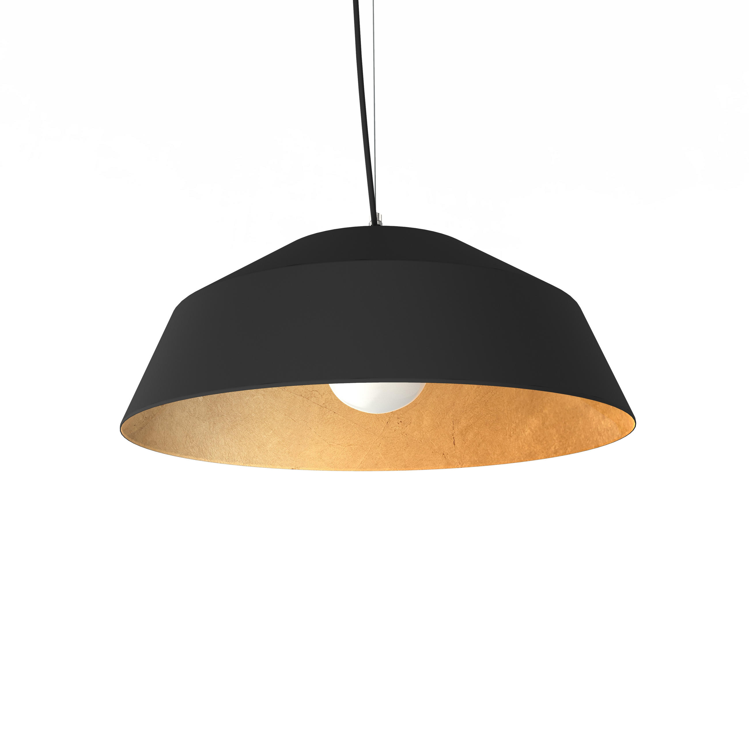 HÄNGELEUCHTE Tokyo - Goldfarben, Metall (50/50/30cm) - Lumicom