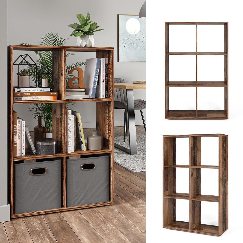 RAUMTEILER Antikholz 72 x 107.8 cm - Alteiche, Holzwerkstoff (72/107.8/29cm) - Vicco