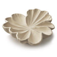 DEKORAČNÍ MÍSA, poliresin, 26x23x7,5cm - béžová, plast (10cm) - Mondex