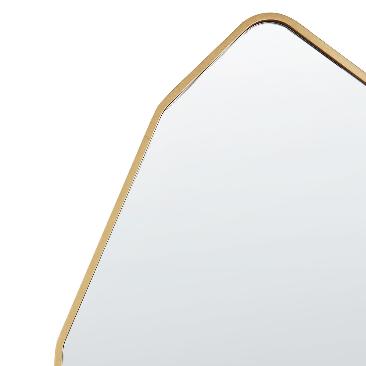 OGLINDĂ PE SUPORT 165 cm metal aurie Tartas - auriu, metal (50/165/36cm) - Beliani