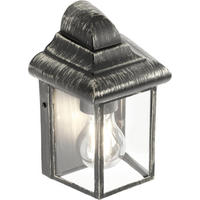 AUSSENWANDLATERNE CAMILA Antike Bronze Klarer Diffusor - Bronzefarben, Metall (14.5/22.5/11.5cm) - CGC Europe