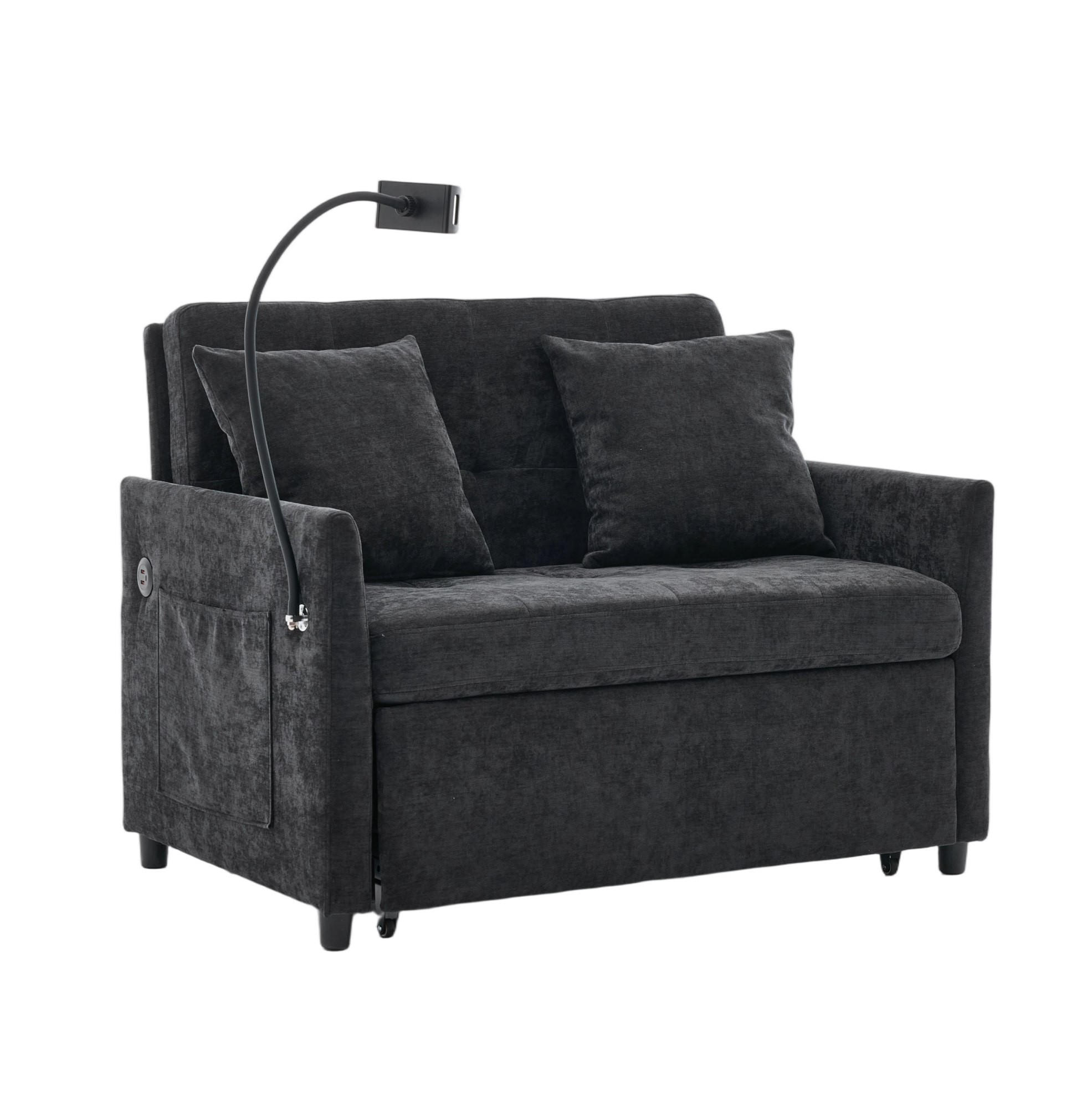 Meubliv Sofa Schwarz 72x83.5x109 cm