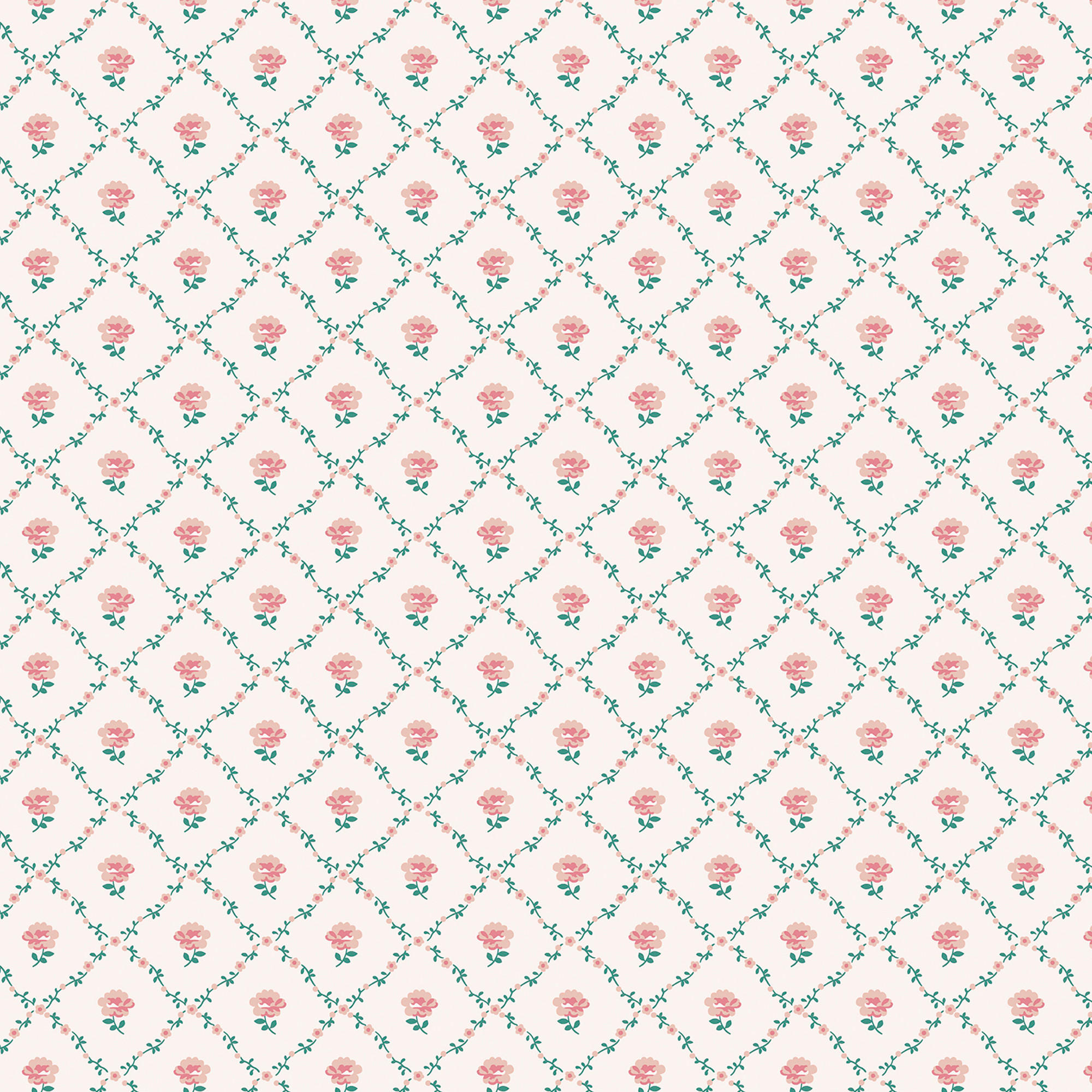 VLIESTAPETE Kate Koralle Rosa - Pink, Papier/Kunststoff (52/1000cm) - Graham & Brown