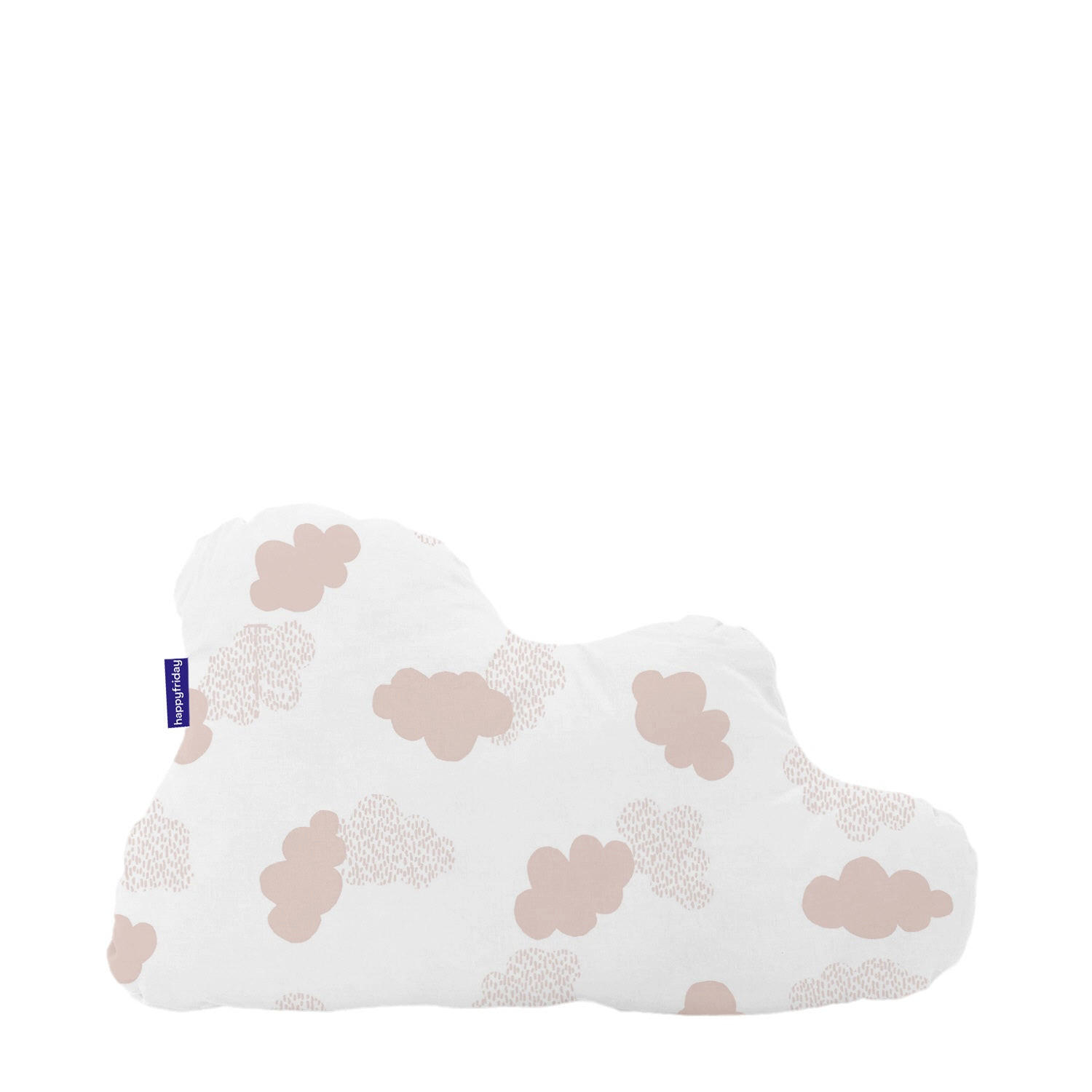 KISSEN clouds 60x40 cm rosa - Rosa, Textil (60/40cm) - Happy Friday