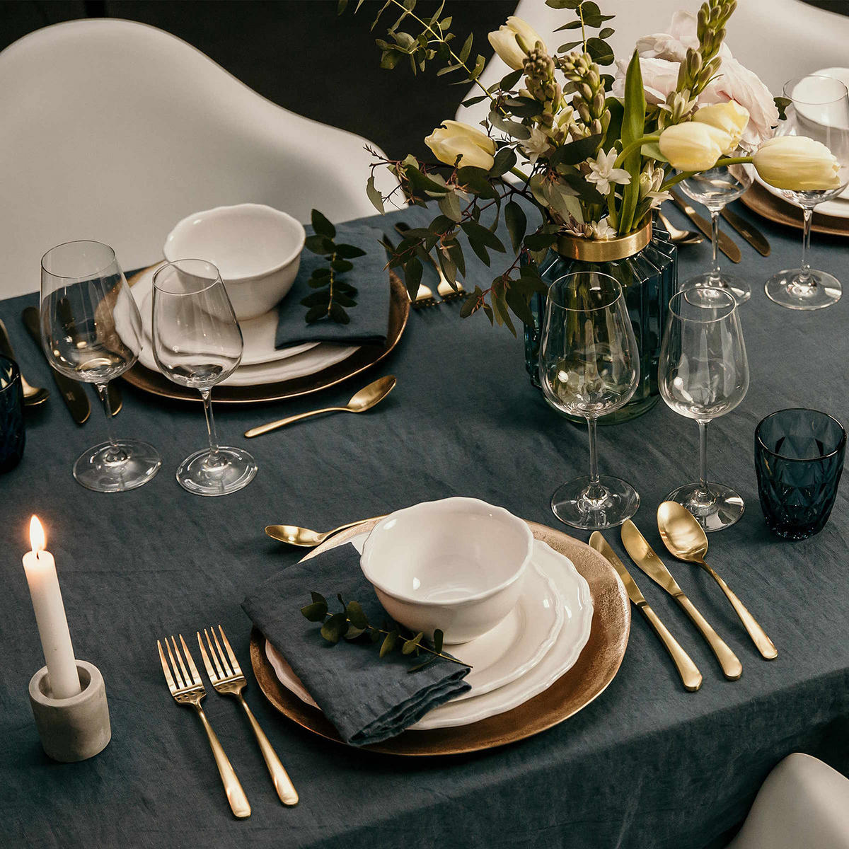 DEKOTELLER Banquet - Goldfarben, Metall (2cm) - Butlers