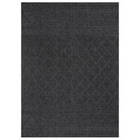OUTDOORTEPPICH Schwarz 80 x 150 cm - Schwarz, Kunststoff (80/150cm) - TT Home
