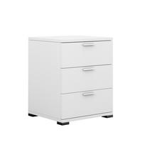 NACHTTISCH Marseille Weiß 46.2 x 60 cm - Weiß, Holzwerkstoff (46.2/60/42cm) - Vicco