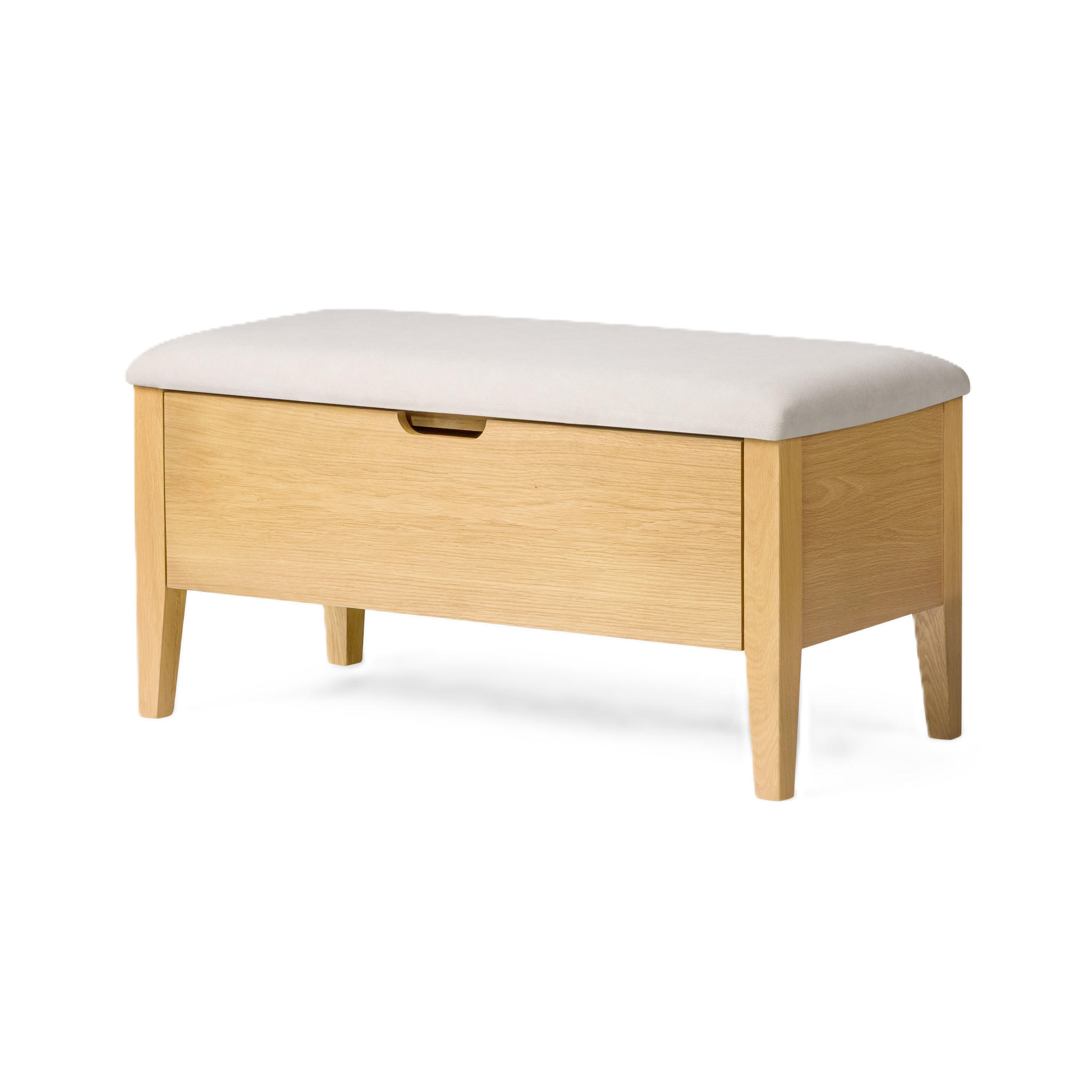 Woodek Bank Beige 90x42x41.7 cm