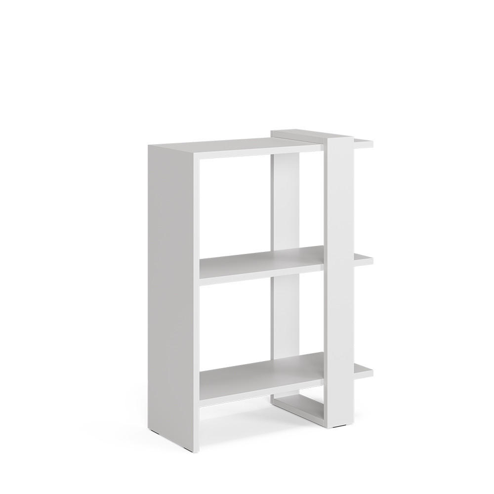 RAUMTEILER Basil Weiß 51.8 x 70 cm - Weiß, Holzwerkstoff (51.8/70/25cm) - Vicco