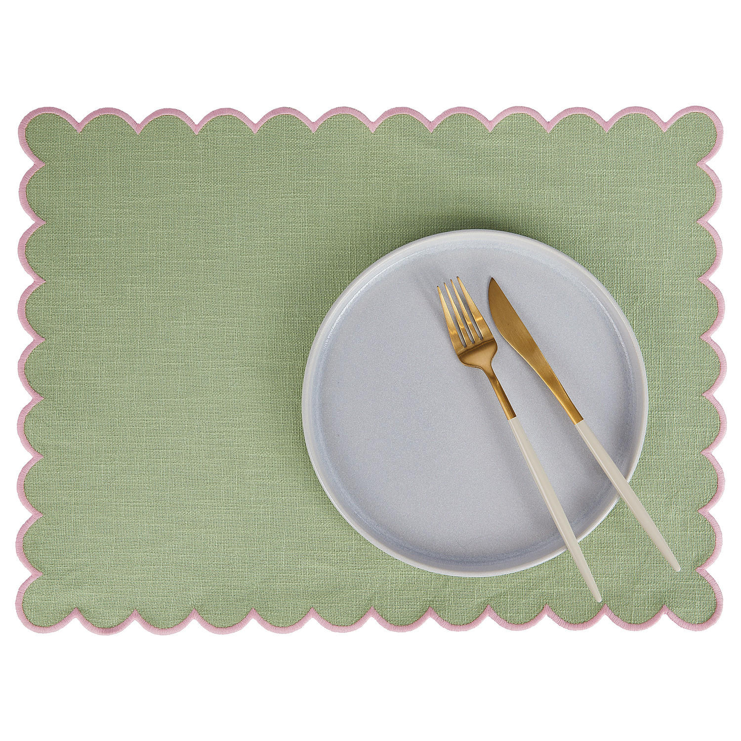 TISCHSET Summer Cheer - Grün, Textil (33/47cm) - Butlers