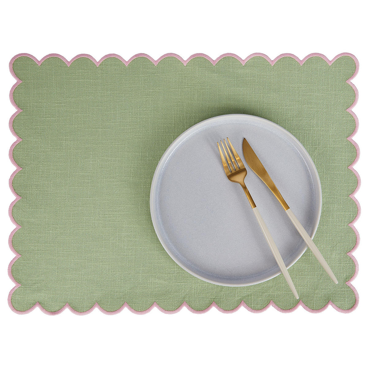 TISCHSET Summer Cheer - Grün, Textil (33/47cm) - Butlers