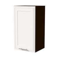 HÄNGESCHRANK Salo W2/40 Lava / Weiß Matt 40 / 32,5 / 72cm - Dunkelgrau/Weiß, Holz/Holzwerkstoff (40/72/32.5cm) - Feldmann-Wohnen