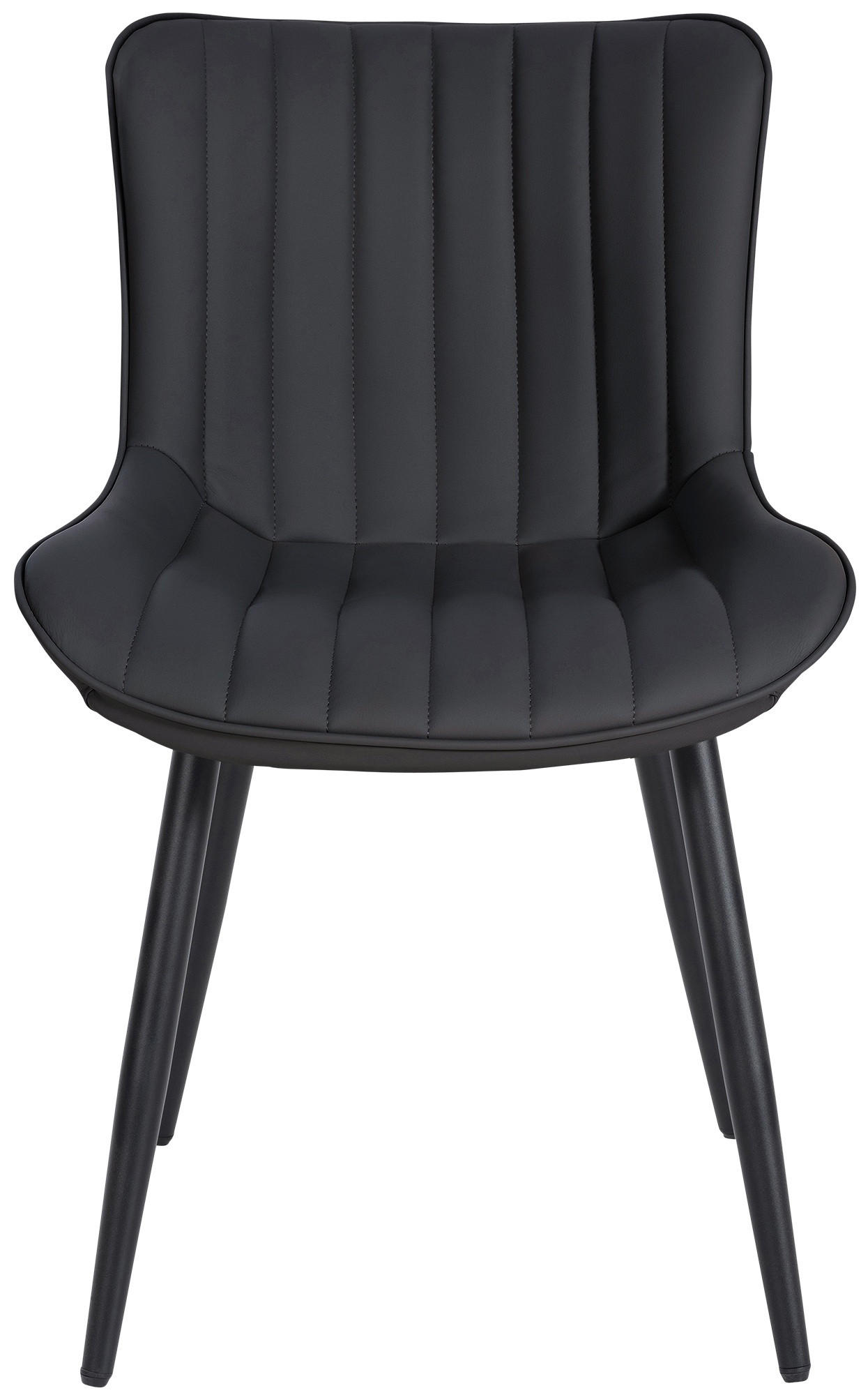 Thumbnail - CLP Stuhl, Schwarz, Textil, 50x81x61 cm, Esszimmer, Stühle, Esszimmerstühle, Vierfußstühle