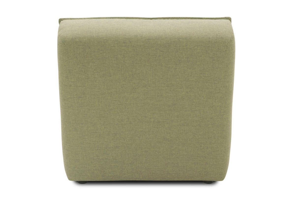 GARTENLOUNGE-SESSEL Brunhilda 76x76x102 mit Outdoorbezug in grün - Grün, Kunststoff (76/76/102cm) - 58aufmkessel