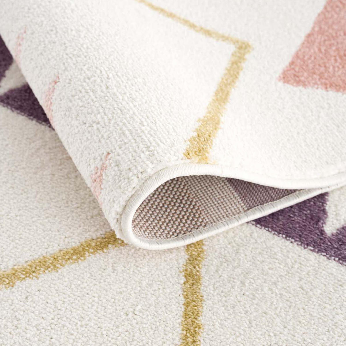 KINDERTEPPICH Anime 9382 Multi 120x120 cm Rund - Creme, Textil (120/120cm) - carpet city