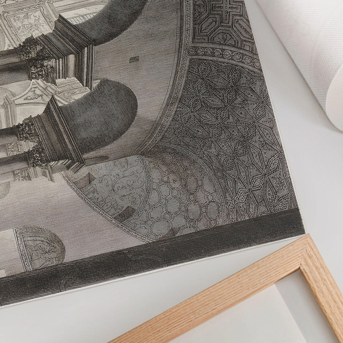 POSTER - 42x29 cm (A3) - Giovanni Battista Piranesi - Inneres des Grabes - Schwarz, Textil (42/29.7/0.1cm) - TULUP