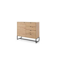 SIDEBOARD BEIGE - Beige, Holzwerkstoff (103/89/39cm) - FURNLUX