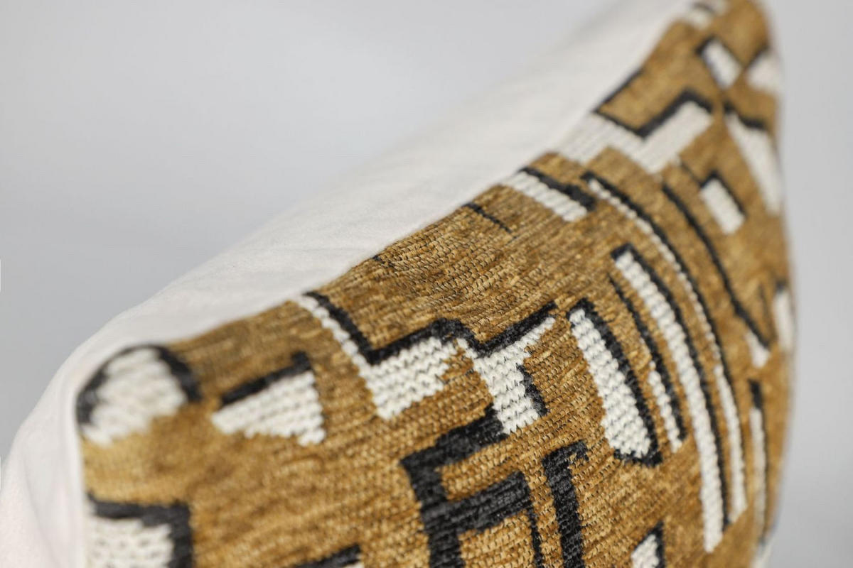 KISSENHÜLLE Nic mustard 45x45cm - Multicolor, Textil (45/45cm) - Esprit