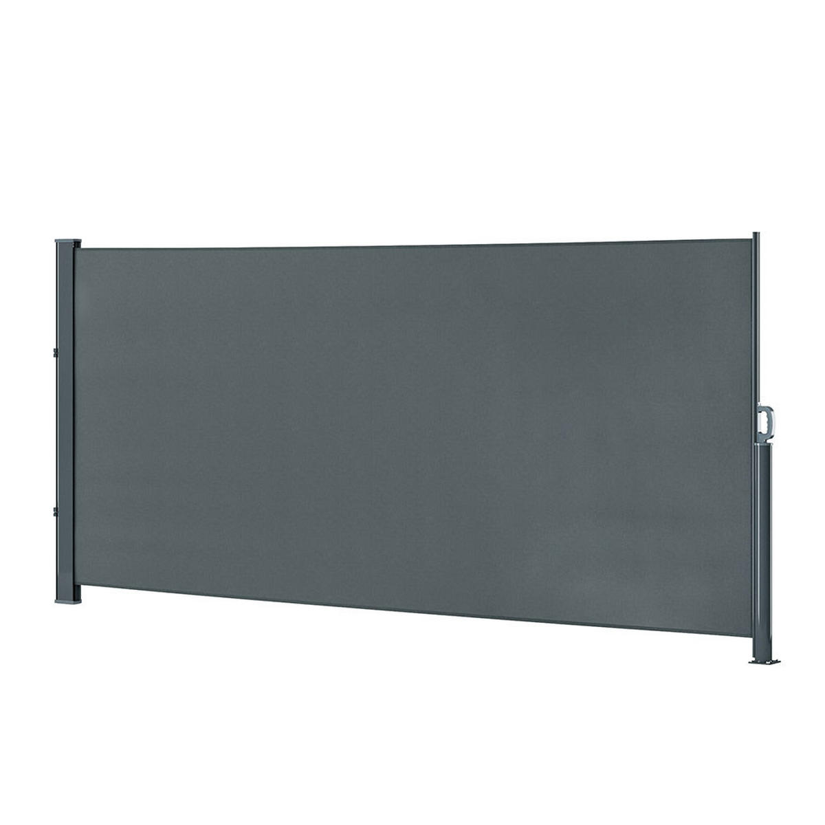 SEITENMARKISE ALU Anthrazit 350 x 160 cm - Anthrazit, Textil (350/160/350cm) - OK-Living