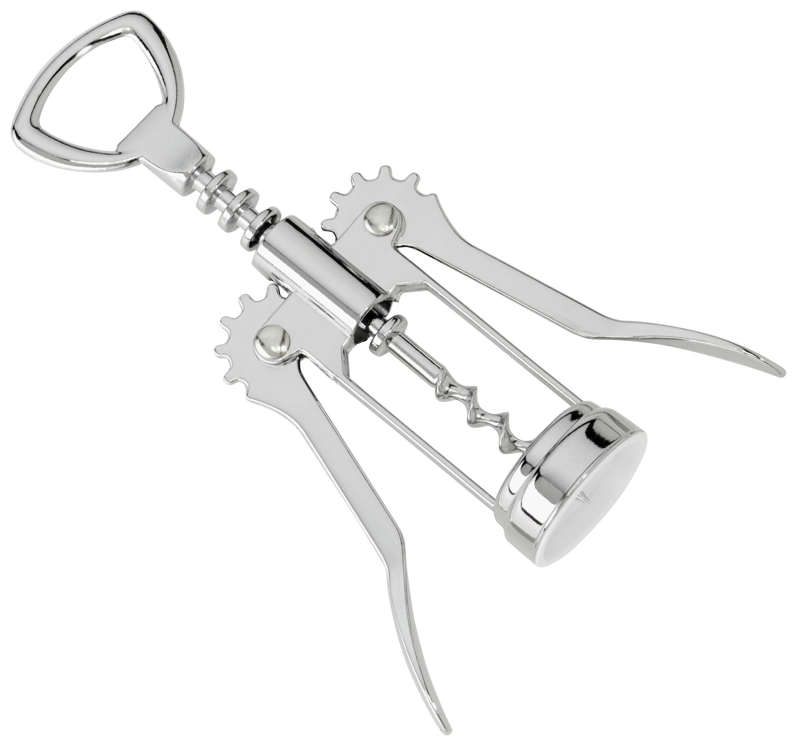 KORKENZIEHER Dani in Edelstahlfarben - Edelstahlfarben, Metall (16.5cm) - Modern Living