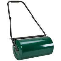 RASENWALZE Fritz Metall 50 L befüllbar - Grün, Metall (60/110/32cm) - Juskys