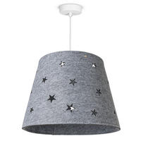 PENDELLEUCHTE Hugo Pd1 Glen - Grau, Metall (33/33/23.9cm) - Paco Home