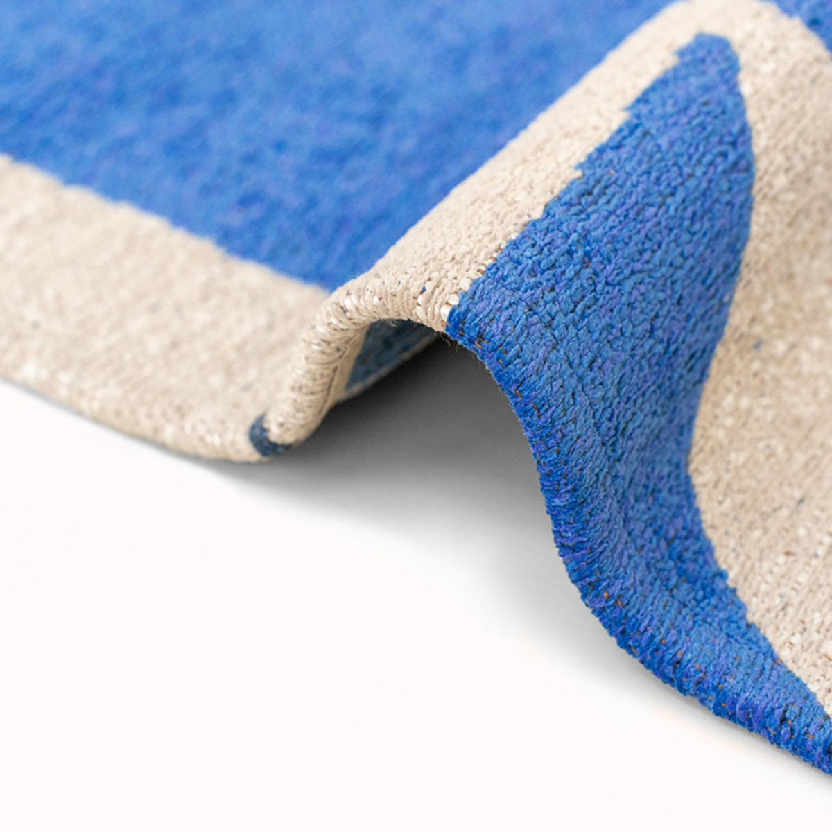 TEPPICH Campanula Craft Papercut 170/240 cm - Blau, Textil (170/240cm) - Louis De Poortere