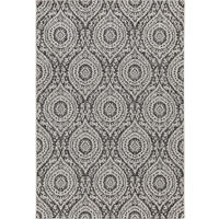OUTDOORTEPPICH Cleo Weiß/Schwarz 300x400 cm - Weiß, Textil (300/400cm) - benuta Nest